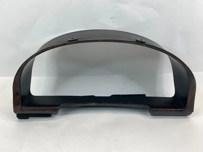 03-05 SUZUKI XL-7 03-06 VITARA DASH SPEEDOMETER CLUSTER BEZEL TRIM WOODGRAIN OEM