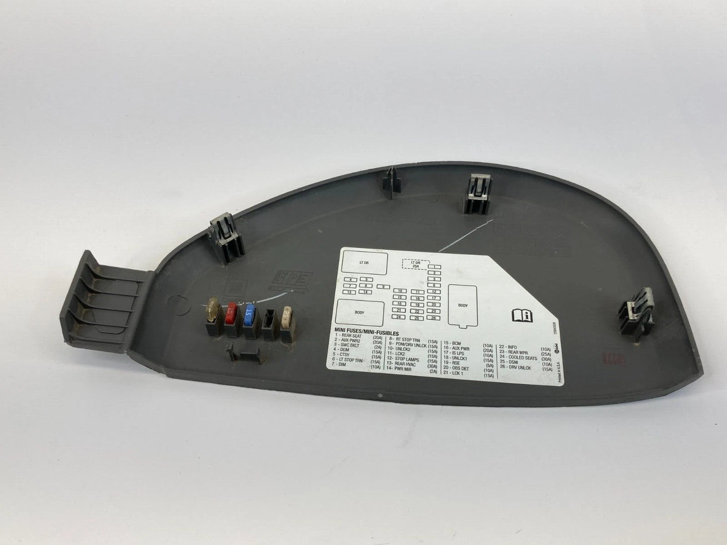99-11 CHEVROLET SILVERADO 2500 HD DASH LEFT DRIVER END CAP COVER PANEL 25940508