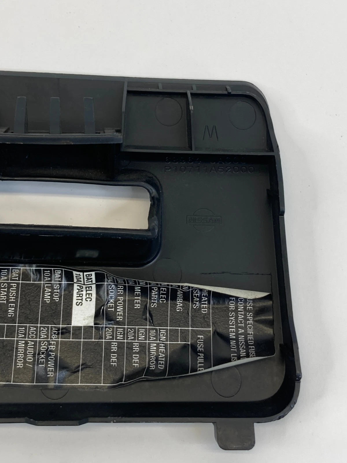 07-12 Nissan Altima Interior Dash Fuse Relay Box Cover Trim 68964-JA000 OEM