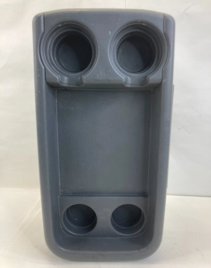 2005-2010 HONDA ODYSSEY CENTER CONSOLE FOLDING TRAY TABLE CUP HOLDER GRAY OEM