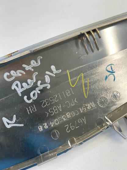 2006-2012 MERCEDES-BENZ R350 CENTER CONSOLE REAR RIGHT SLIDING PLATE 18112532