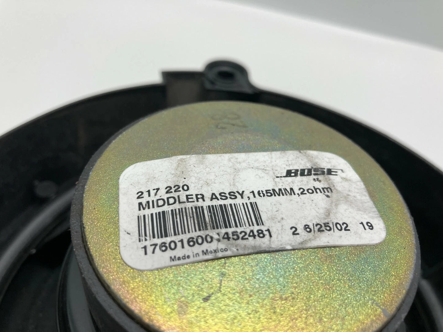 2003-2005 MERCEDES-BENZ CLK320 FRONT LEFT RIGHT DOOR SPEAKER AUDIO BOSE OEM