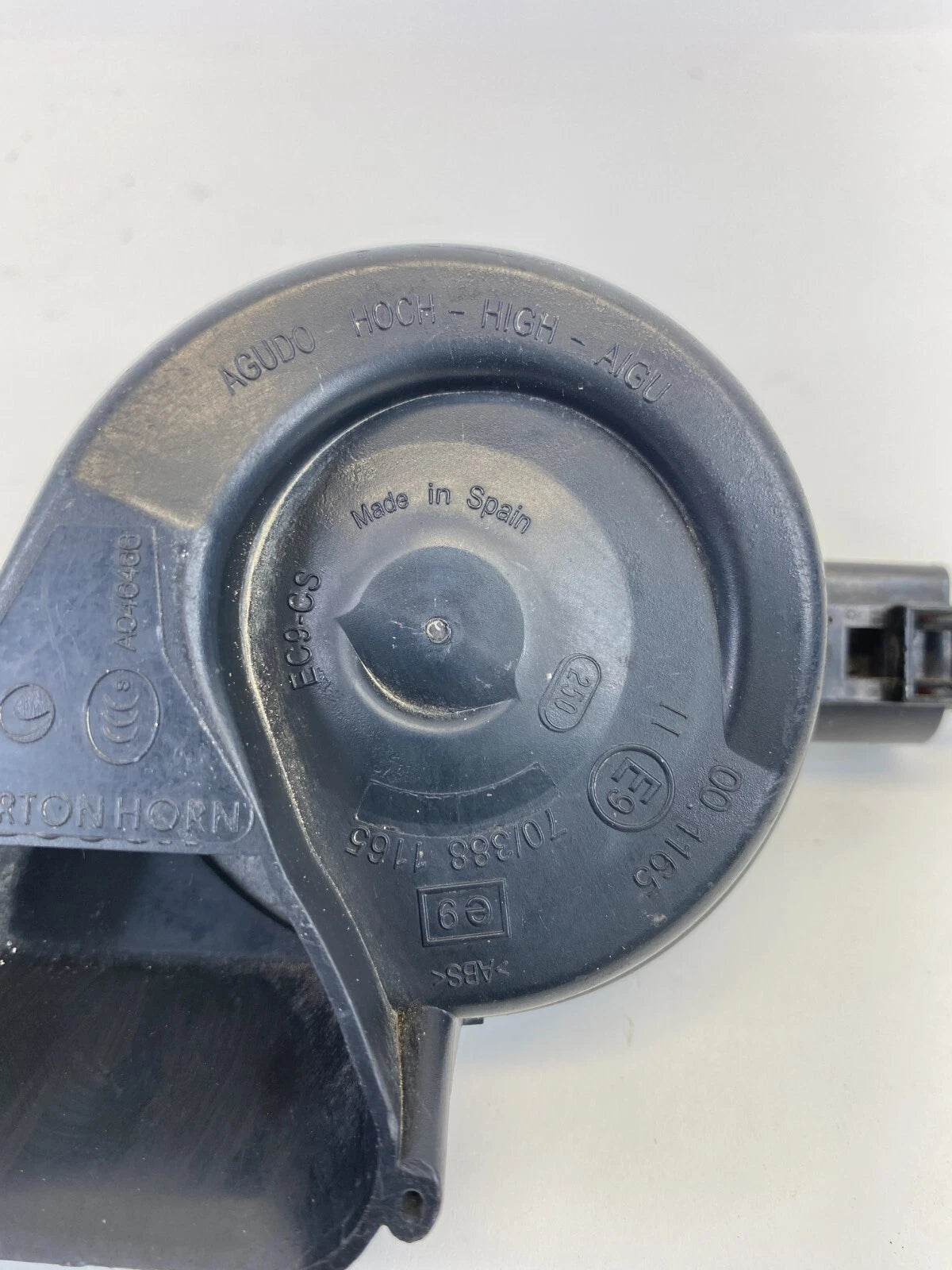 2009-2016 AUDI A4 QUATTRO HIGH NOTE ELECTRIC HORNS FRONT OEM FACTORY 8T0-951-223