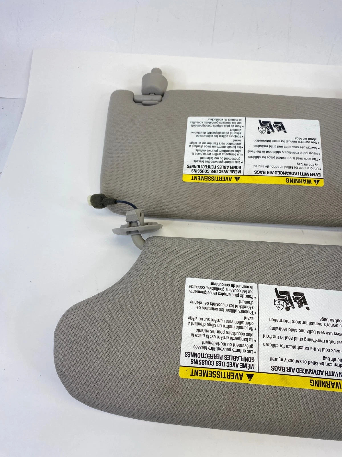 2013-2018 Nissan Altima Left & Right Driver & Passenger Sunvisor Sun Visor Set