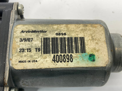 2006-2010 HYUNDAI SONATA REAR RIGHT PASSENGER SIDE POWER WINDOW MOTOR OEM 400898