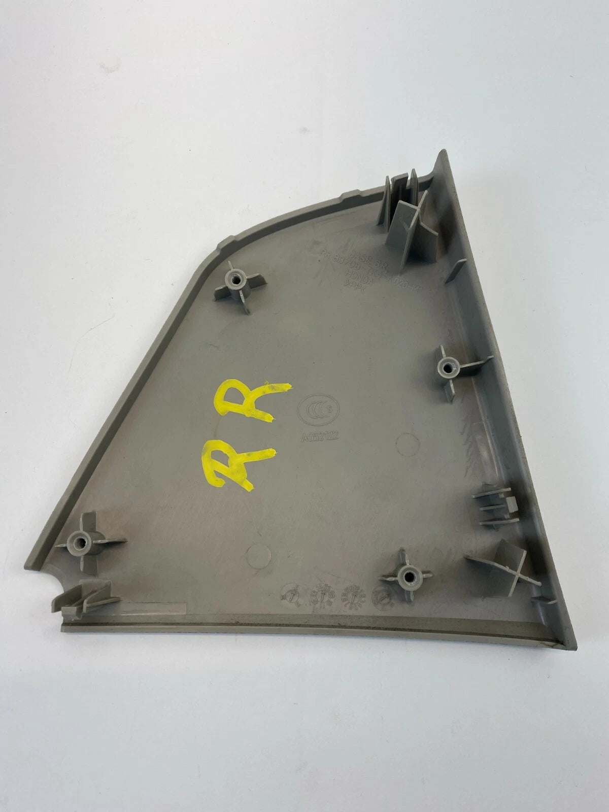 09-14 ACURA TL REAR RIGHT SIDE DOOR FINISH PANEL COVER TRIM BEZEL 83708-TK4-A020