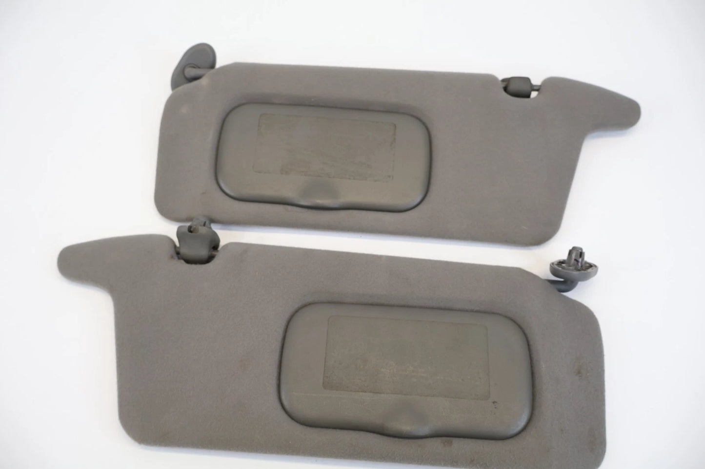 2001-2005 HONDA CIVIC ROOF SUNVISOR SUN VISOR SHADE PAIR SET LH RH W/ MIRROR OEM