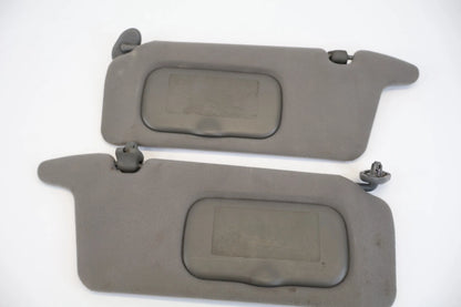 2001-2005 HONDA CIVIC ROOF SUNVISOR SUN VISOR SHADE PAIR SET LH RH W/ MIRROR OEM