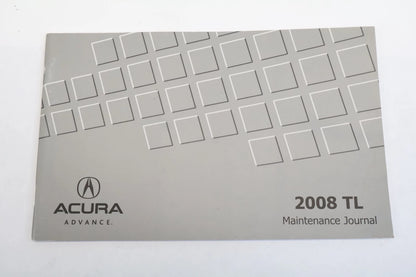 2008 ACURA TL OWNERS MANUAL CONSUMER INFO WARRANTY BOOK NAVIGATION & CASE