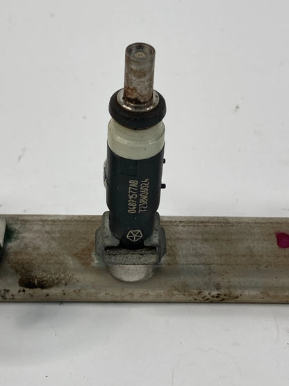 2008-2014 DODGE AVENGER 2.4L A/T FUEL INJECTOR RAIL SET 04891577AB OEM