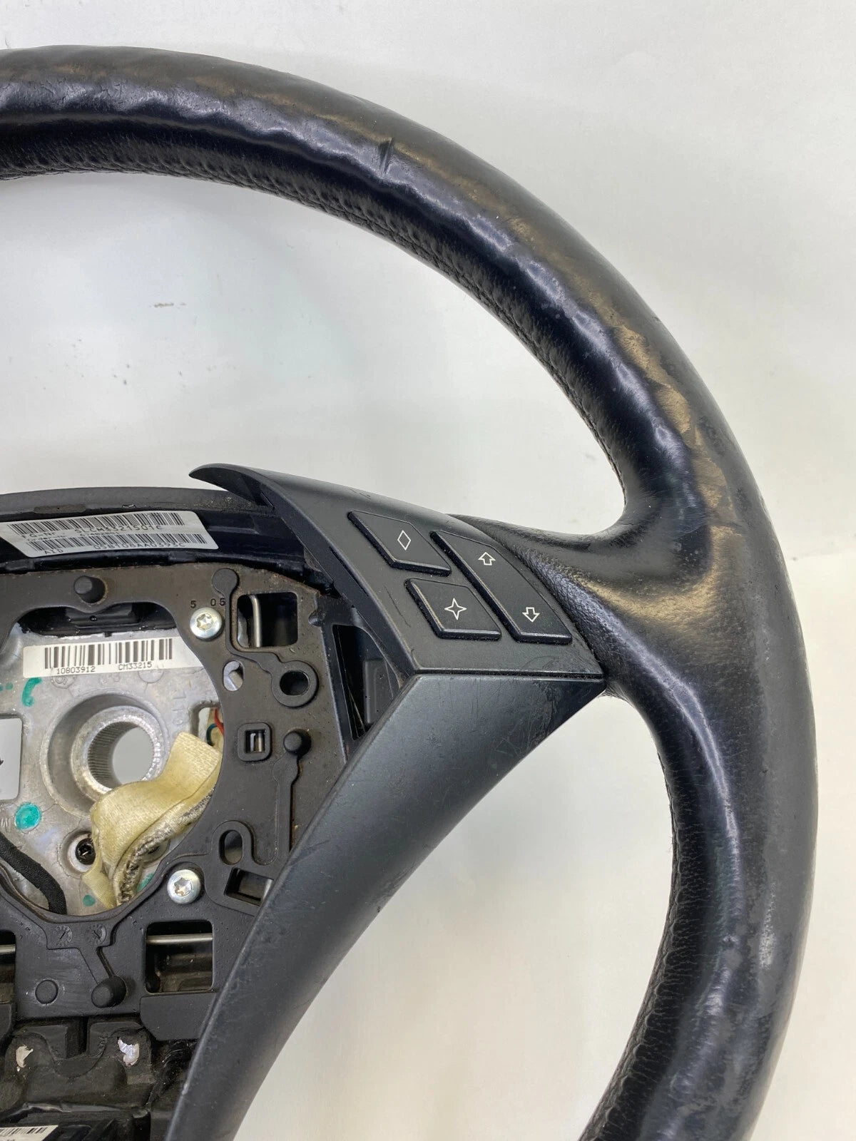 2006 2007 BMW 530I 525I 06-10 BMW 550I STEERING WHEEL W/ CONTROL SWITCH OEM