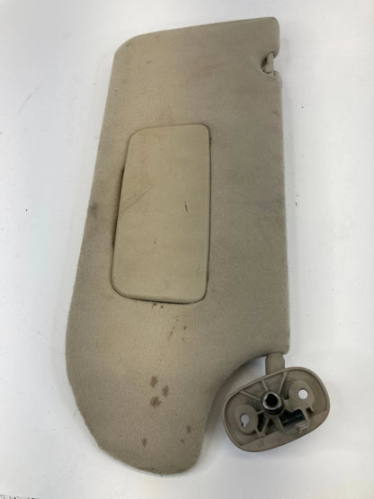 2009 2010 MITSUBISHI GALANT W/O SUNROOF RIGHT PASSENGER SUNVISOR SUN VISOR BEIGE