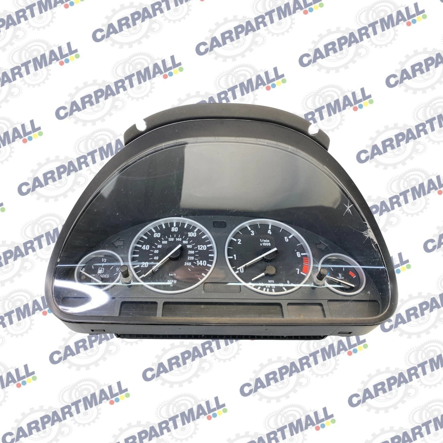 04 05 06 BMW X5 4.4l INSTRUMENT CLUSTER SPEEDOMETER 158K MILES 62116979581 OEM