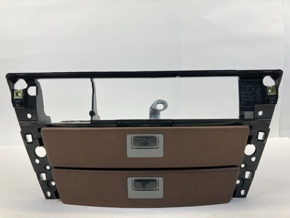 2002-2005 BMW 745i Console Dash Dual Storage Box Compartment Tray 51457032886