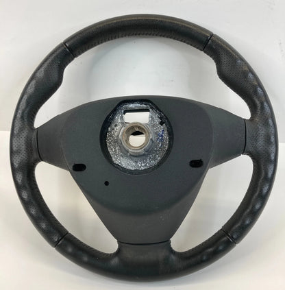 2005-2011 SAAB 9-3 STEERING WHEEL W/ SWITCHES BLACK LEATHER 12757703 OEM