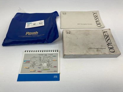 2003 03 HONDA ODYSSEY OWNERS MANUAL CONSUMER INFO WARRANTY BOOK W/ CASE OEM