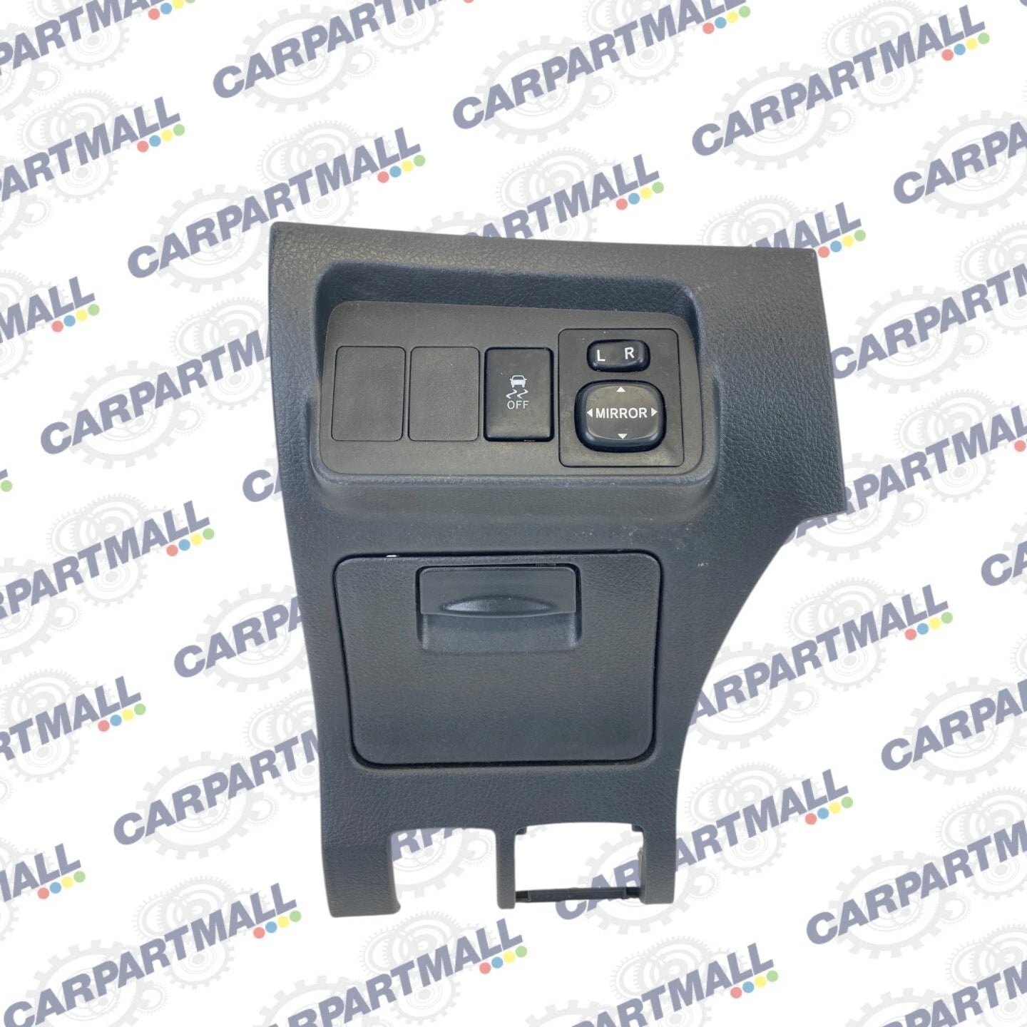 09 10 TOYOTA COROLLA DASH PANEL TRIM BEZEL & POCKET W/ MIRROR SWITCH 55432-02210