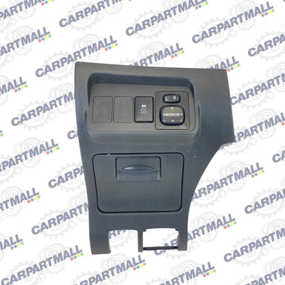 09 10 TOYOTA COROLLA DASH PANEL TRIM BEZEL & POCKET W/ MIRROR SWITCH 55432-02210