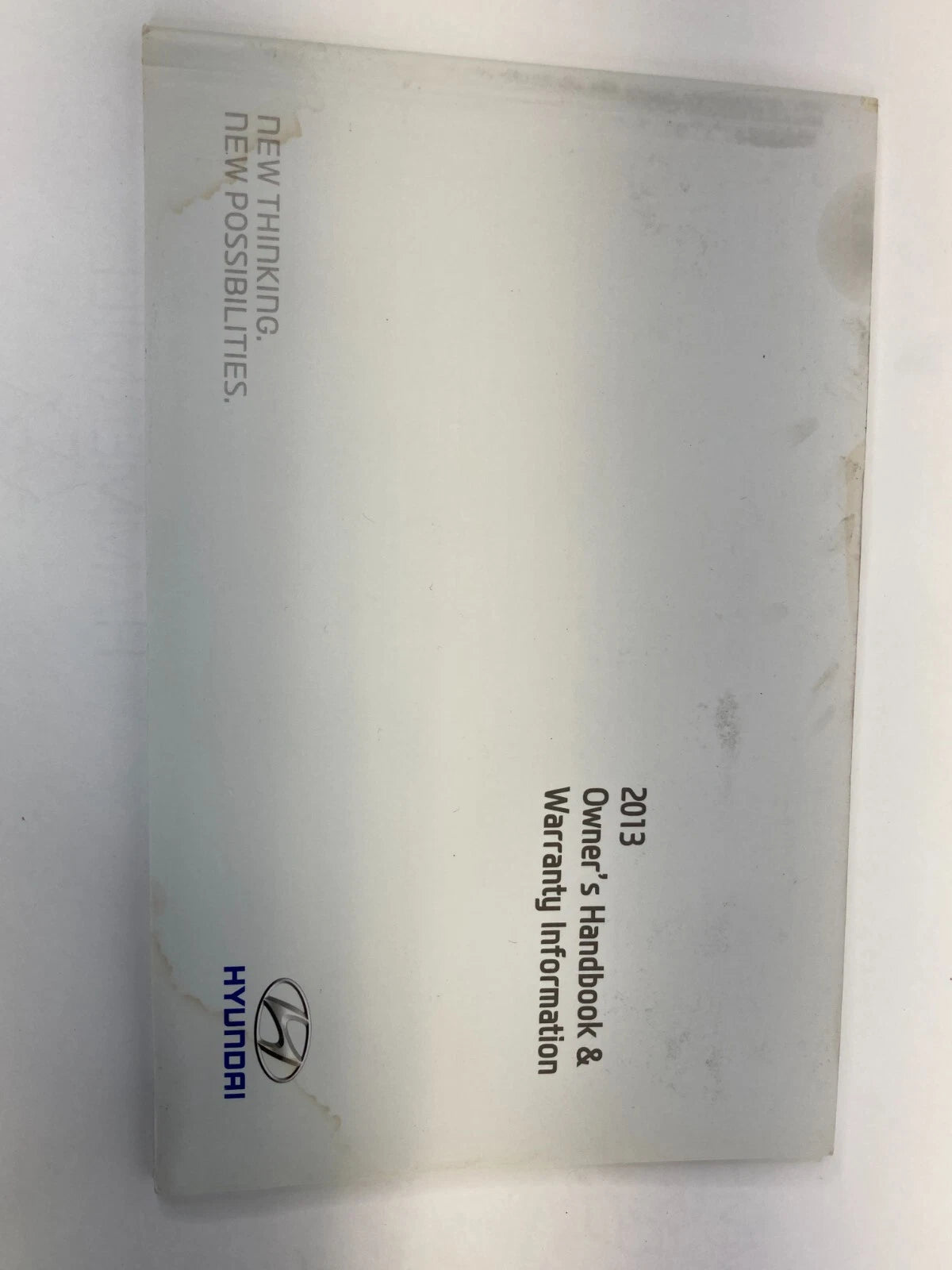 2013 HYUNDAI SONATA OWNER'S MANUAL INFORMATION GUIDE HANDBOOK SET W/ CASE OEM
