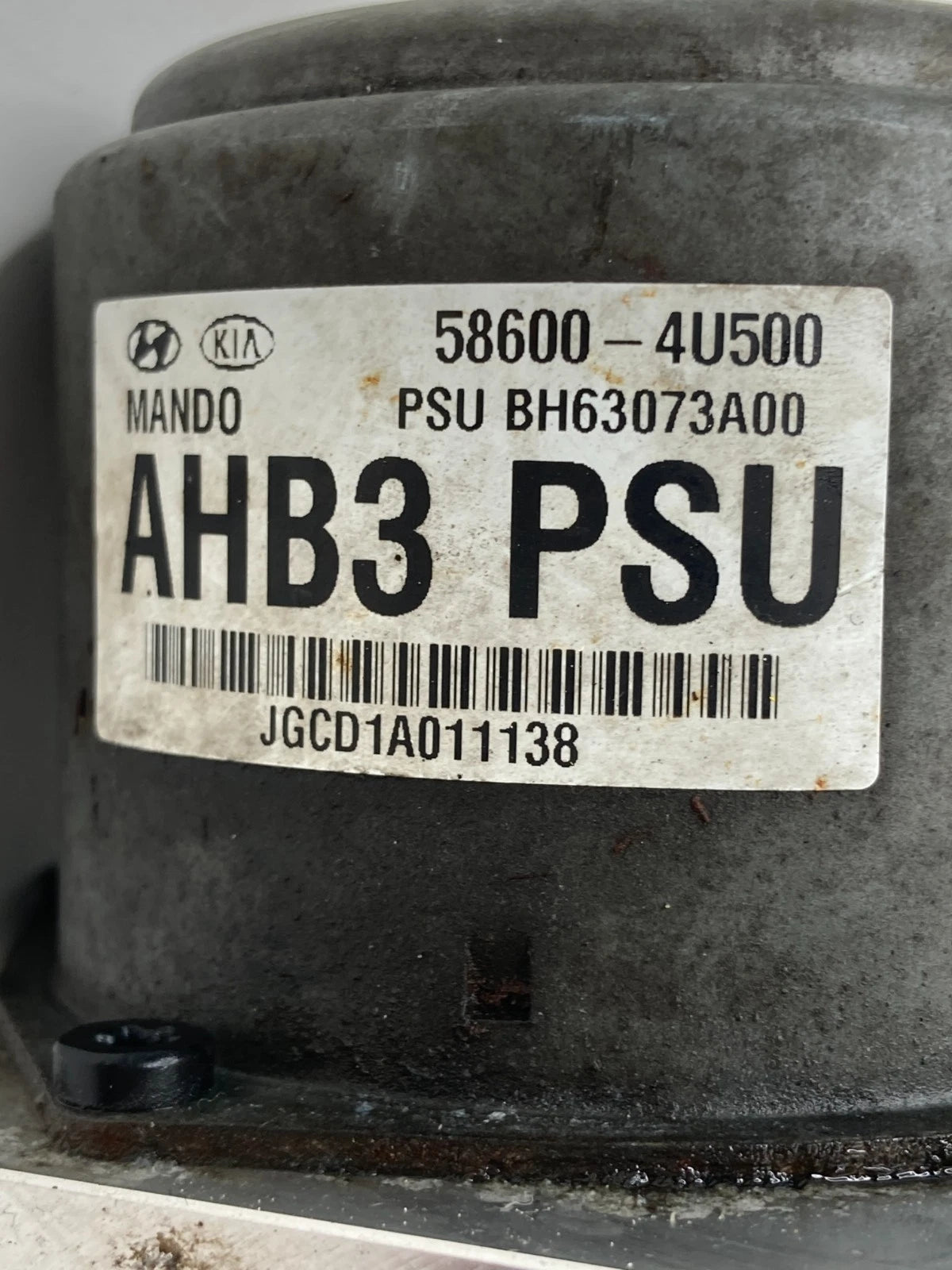 2014-2016 KIA OPTIMA 2.4L HYBRID FWD ABS ANTI LOCK BRAKE PUMP MODULE 58600-4U500