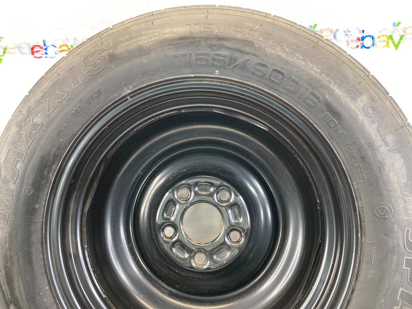 2008-2013 NISSAN ROGUE RIM SPARE TIRE COMPACT DONUT WHEEL T155/90D16 110M OEM