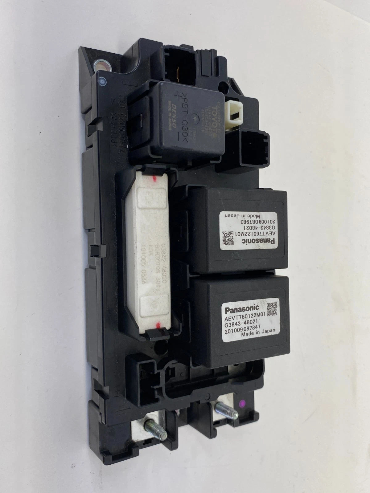 2010-2015 TOYOTA PRIUS HYBRID BATTERY RELAY JUNCTION BLOCK UNIT OEM G3843-48021