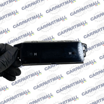 2012 2013 TOYOTA COROLLA SEDAN 4-DR FRONT CENTER DASH DIGITAL CLOCK ASSEMBLY OEM