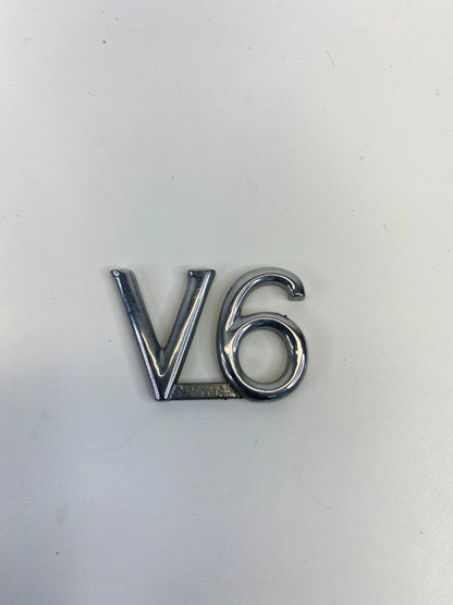 2002-2005 HYUNDAI SONATA V6 REAR TRUNK DECK LID LOGO EMBLEM BADGE SET OEM