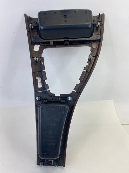 2007-2012 BMW 328I A/ T FRONT CENTER CONSOLE SHIFT SHIFTER MOLDING BEZEL TRIM