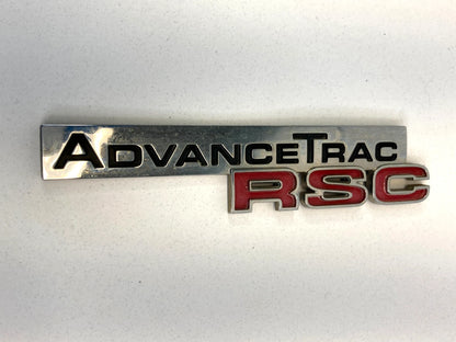 2006-2010 FORD EXPLORER REAR TRUNK LID ADVANCE TRAC RSC LOGO EMBLEM BADGE OEM