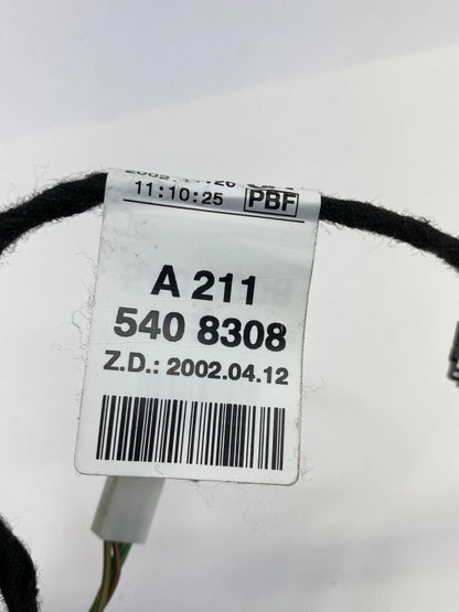 2003-2006 MERCEDES BENZ E500 FRONT RIGHT DOOR TWEETER WIRE HARNESS A2115408308