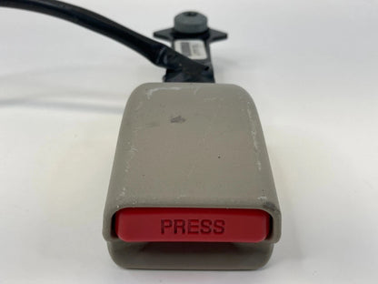 2012 FORD FUSION SE FRONT RIGHT PASSENGER SEAT BELT BUCKLE GRAY MANUAL ONLY OEM
