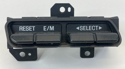 1999-2006 Mercury Grand Marquis Info Reset Setup Control Switch Button Assembly