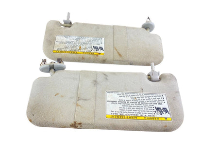2009 2010 Pontiac Vibe Pair Set Sunvisor Set Sun Visor Shade LH RH OEM