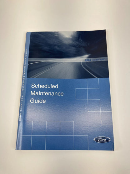 2005 FORD F-150 CREW CAB OWNERS MANUAL WARRANTY GUIDE SET W/ CASE OEM