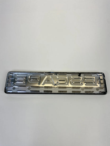 2008-2012 FORD ESCAPE XLT REAR TRUNK HATCH LID EMBLEM BADGE LOGO 8L847843156 OEM