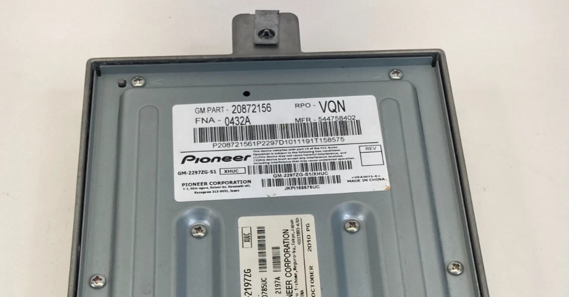 2010-2017 GMC TERRAIN PREMIUM AUDIO RADIO SOUND AMPLIFIER MODULE ASSEMBLY OEM