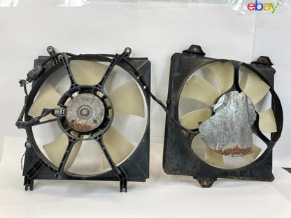 01 02 03 04 05 TOYOTA RAV4 2.0L L4 RADIATOR COOLING FAN MOTOR W/ SHROUD OEM