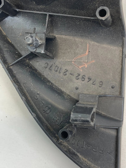 2005-2010 SCION TC FRONT LEFT DOOR INNER LOWER CORNER COVER 67492-21070 OEM