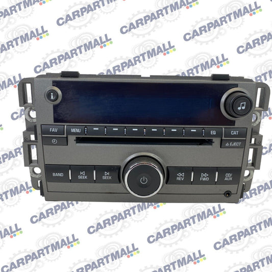 2012-2015 Chevrolet Captiva Sport Radio AM/FM CD Disc Player 22924485 OEM