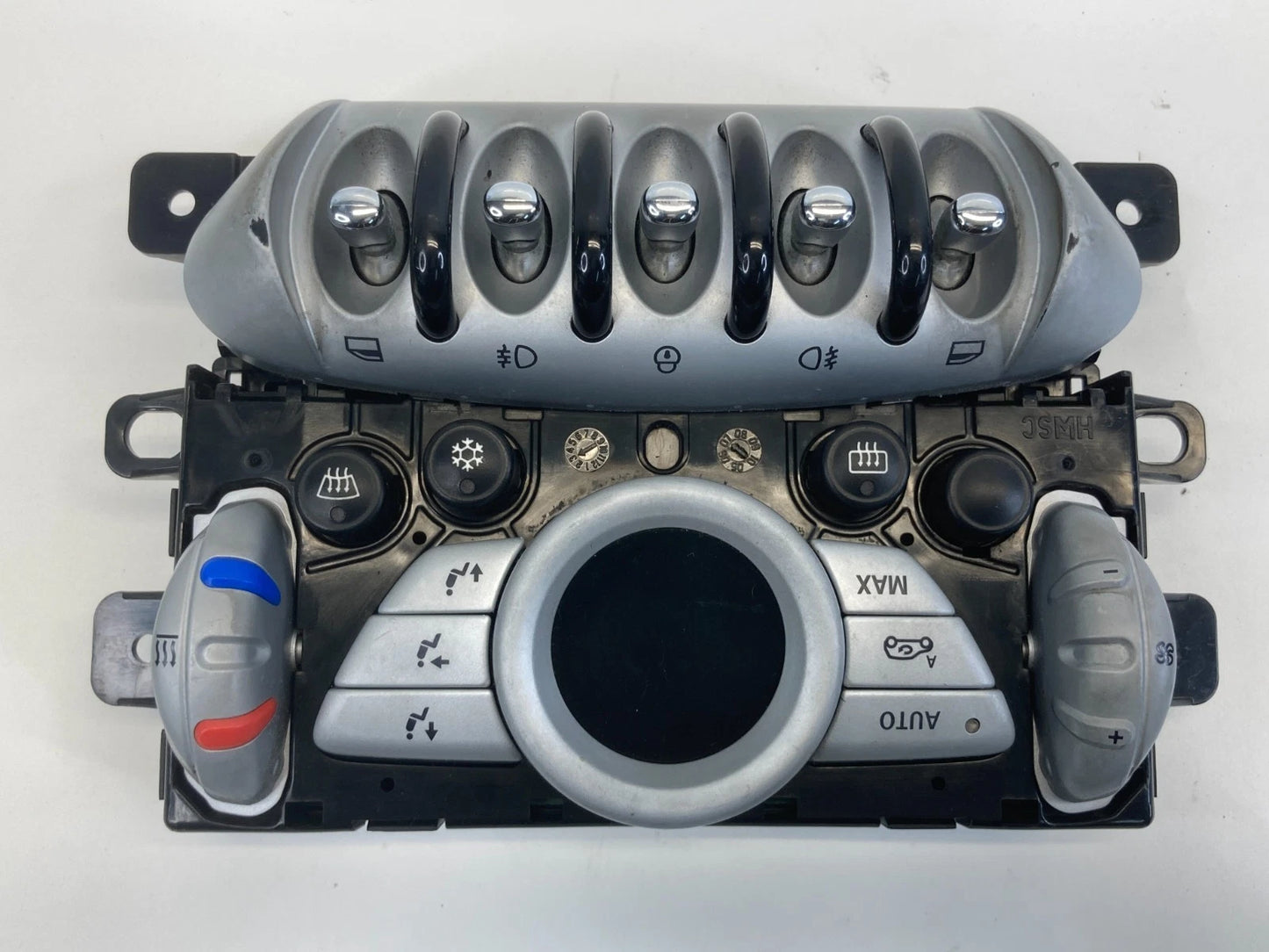 2007-2009 MINI COOPER HVAC CLIMATE CONTROL PANEL W / DOOR WINDOW SWITCH OEM
