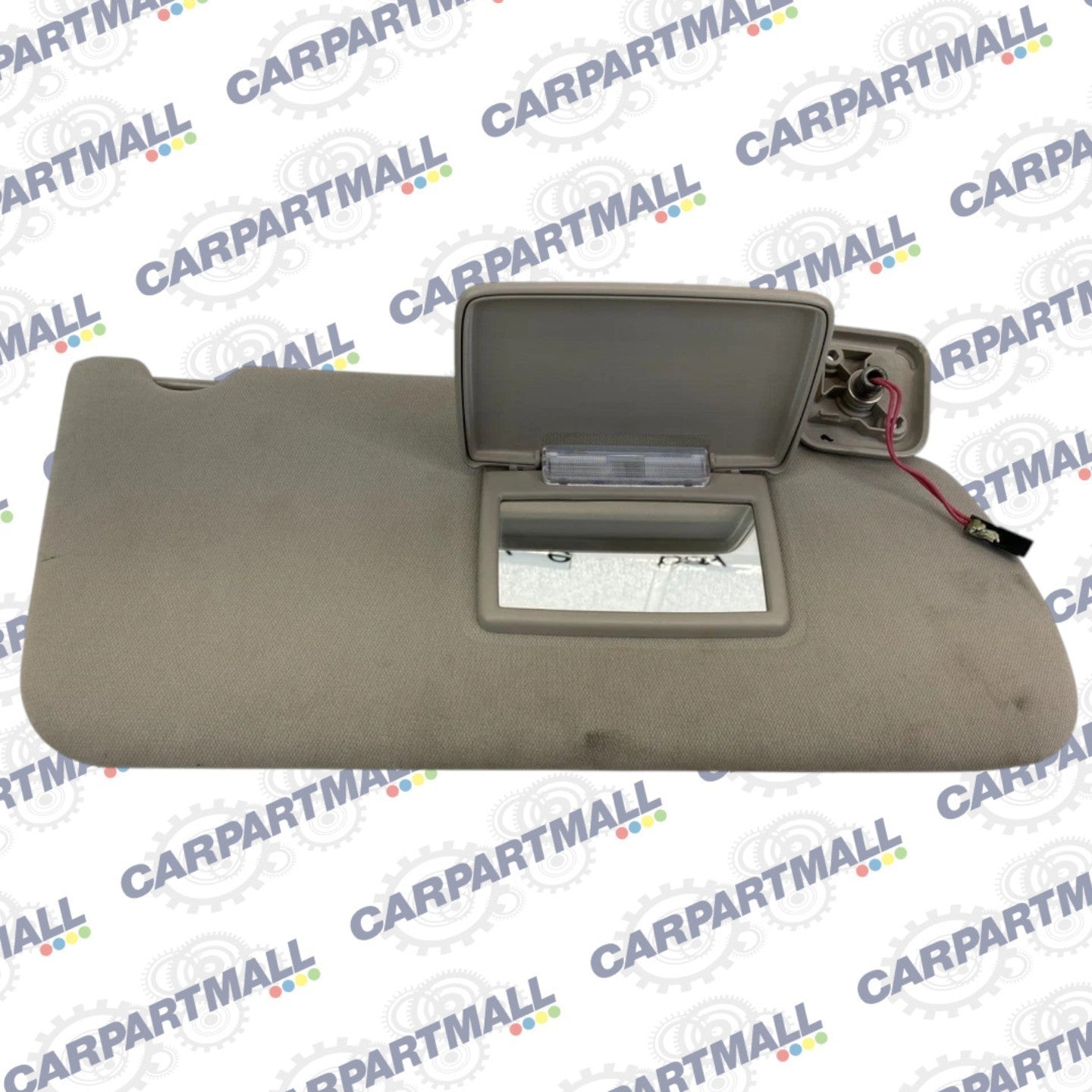 2009-2012 Ford Flex Right Passenger Sunvisor Set Sun Visor Shade RH Cloth OEM