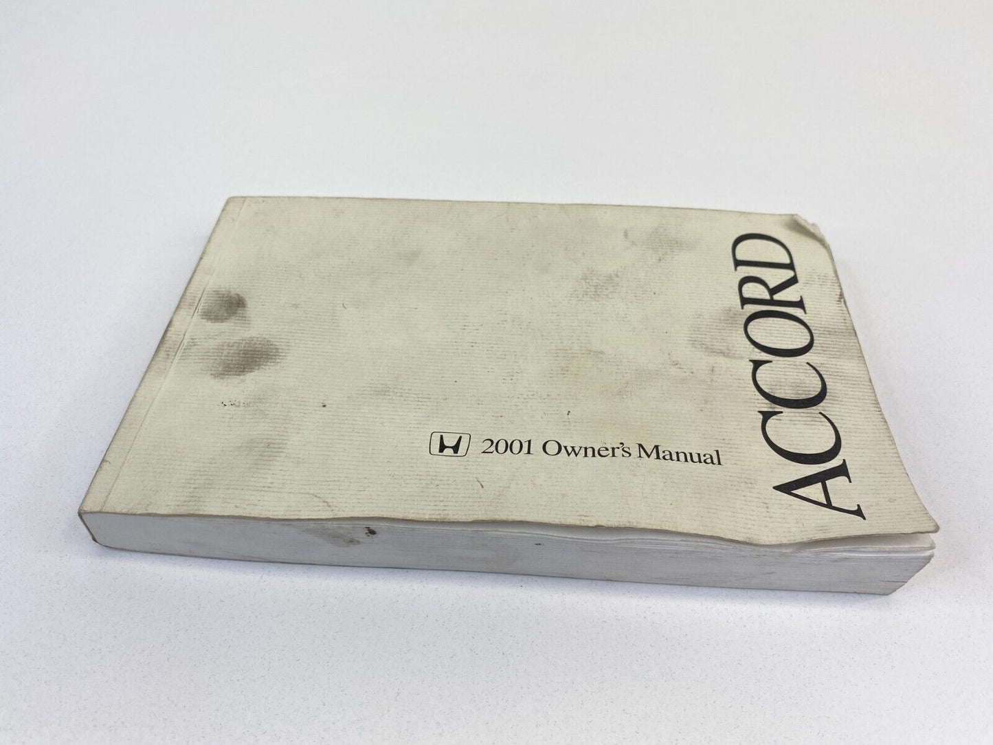 2001 Honda Accord 2-Door Owners Manual Handbook Book OEM