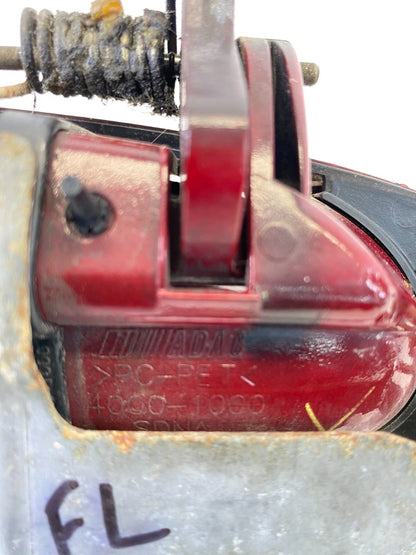 2003-2007 HONDA ACCORD COUPE FRONT LEFT DRIVER EXTERIOR DOOR HANDLE RED OEM