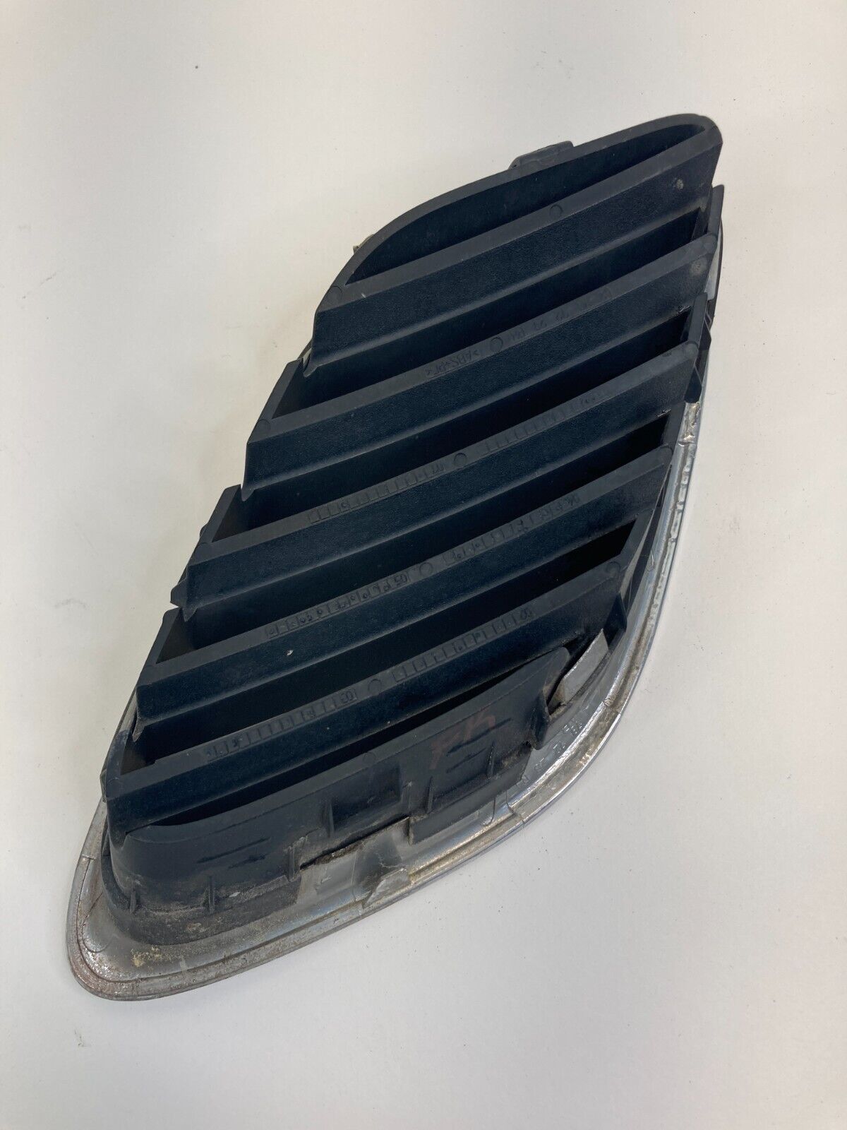 03-07 Saab 9-3 Sedan Front Bumper Hood Right Upper Grille Insert 12787228 OEM