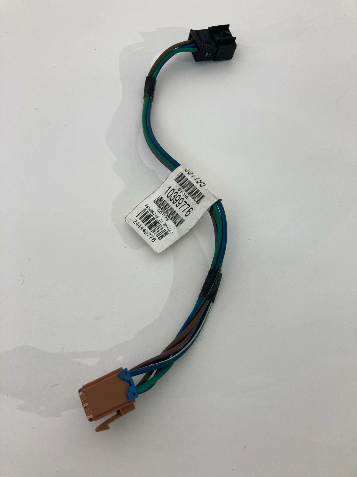 07-09 AURA 08-12 MALIBU REAR RIGHT DOOR WINDOW SWITCH WIRING HARNESS 10399776