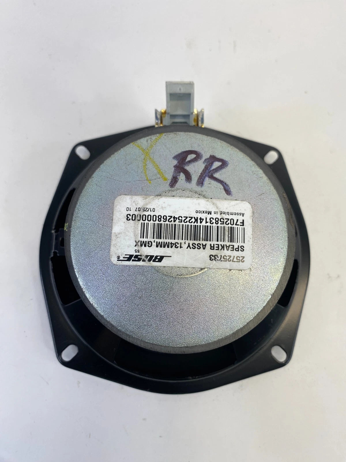 07-09 CADILLAC SRX 05-11 STS REAR RIGHT SIDE DOOR SPEAKER AUDIO 25725733 OEM