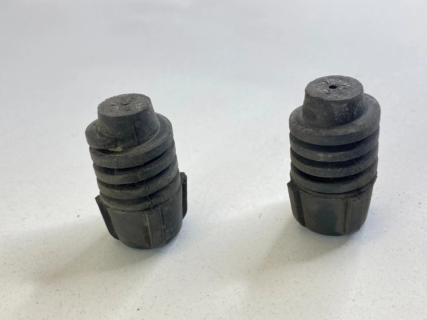 2002-2005 HONDA CIVIC FRONT HOOD ADJUSTMENT RUBBER BUMPER STOP SET PAIR OEM