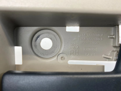 2008-2012 FORD ESCAPE FRONT RIGHT SIDE INTERIOR DOOR HANDLE 8L84-7822600-A OEM