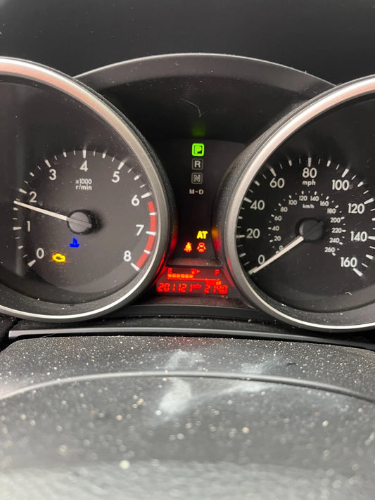 2012-2015 MAZDA 5 DASH INSTRUMENT CLUSTER SPEEDOMETER GAUGES 201.121 MILES OEM